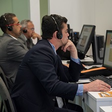 doctor listening closely